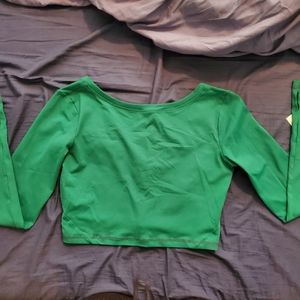 TYC Scoop Back Crop Top